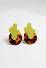 Avocado Margo Polymer Studs