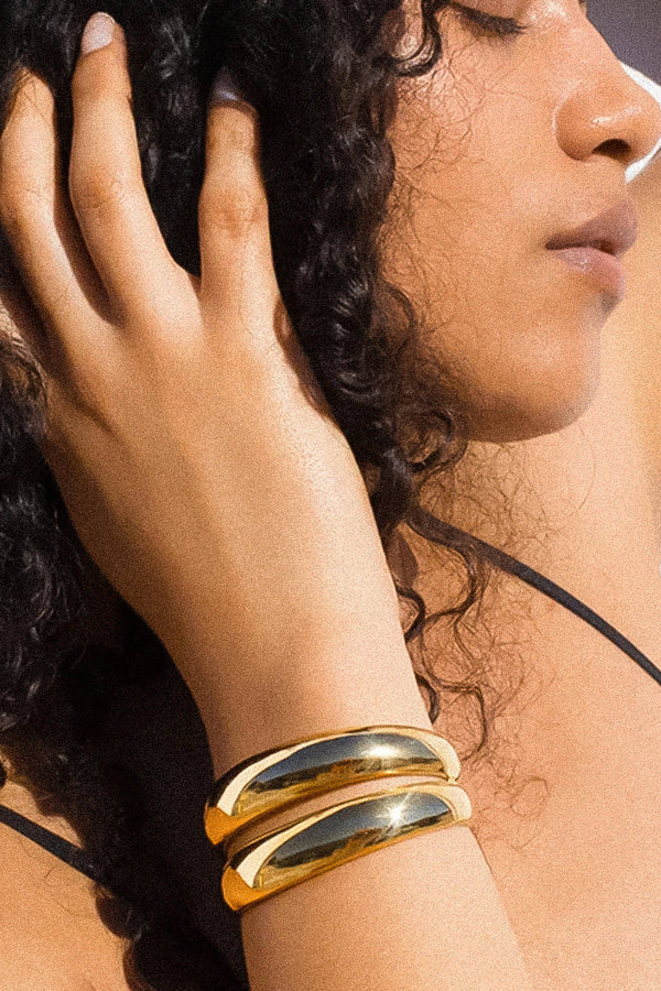 Ronan Layered Round Bangle