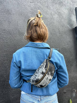 Salt + Pepper Hair Crossbody