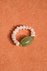 Pearl & Stone Ring