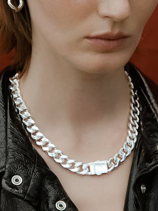 18K Classic Bold Chain Necklace