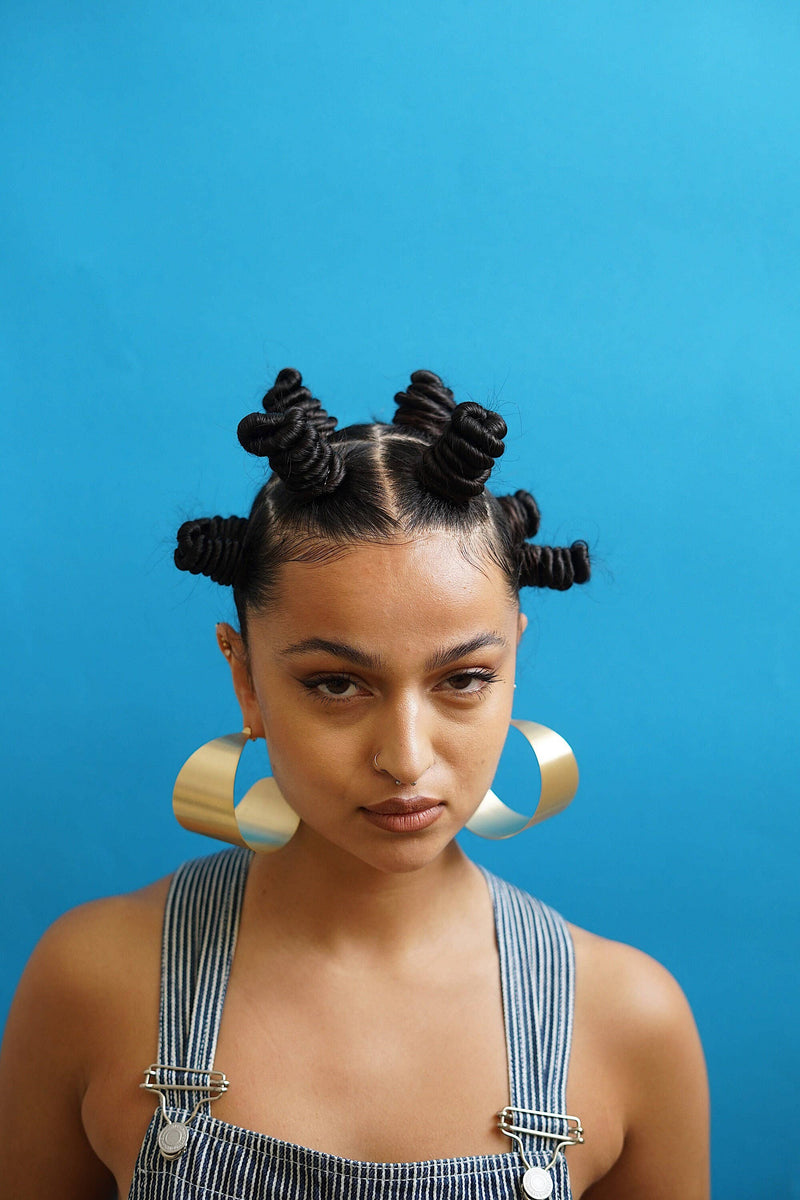 Sculptural Chunky Large Hoops