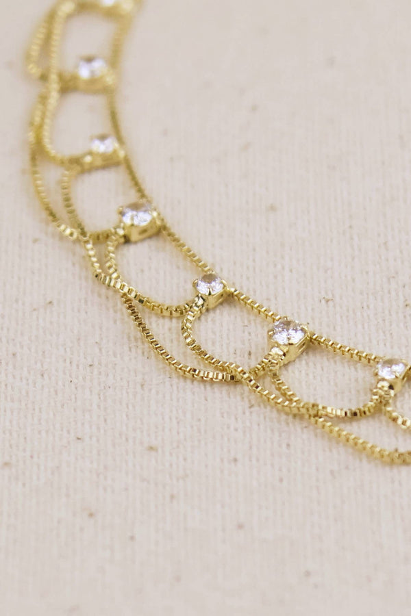 Bali 18k Gold Filled Anklet