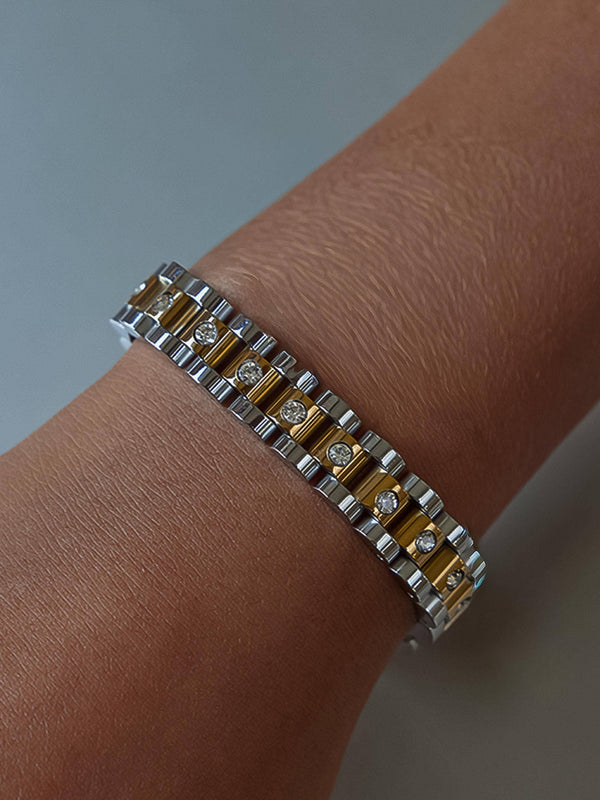 Fay Two-Tone Watchband Bracelet