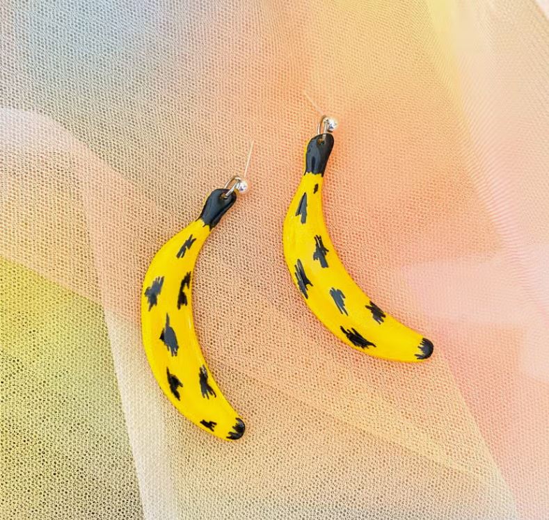 All That Banana Earrings