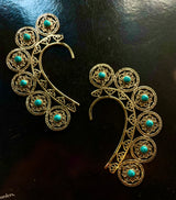 Turquoise Ear Cuffs