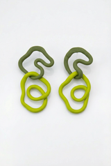 Lime Green Prototype Studs II