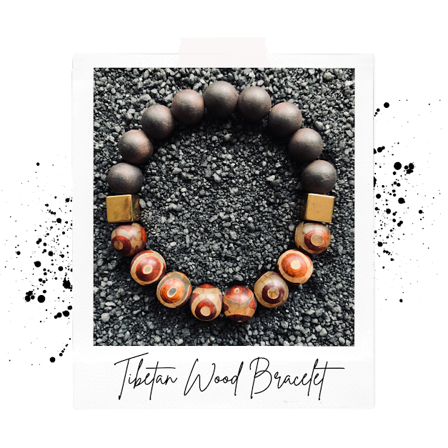Tibetan Wood Bracelet