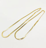 Gold Filled Herringbone Chains